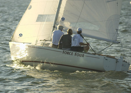 force four 354 from stern